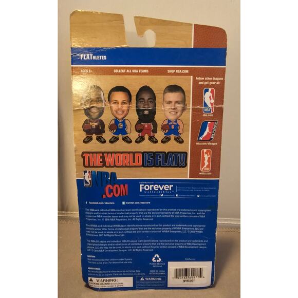 NIB 2016 FLAThletes Forever Collectibles - Zach LaVine - Timberwolves - Picture 4 of 7